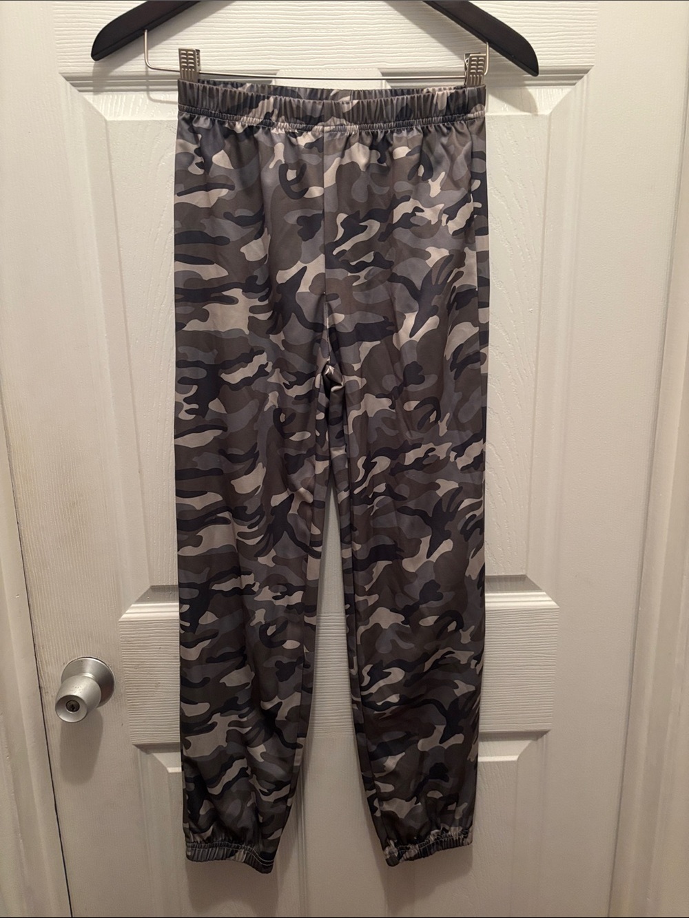 SHEIN Grey Camo Jogger Pants